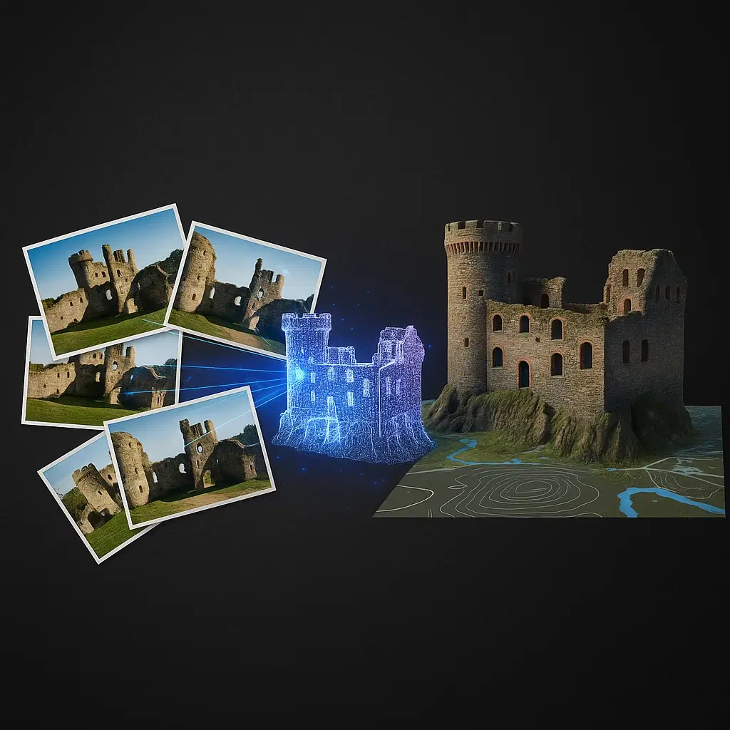 What Is Photogrammetry? The Complete Guide to Turning Photos into 3D Models What Is Photogrammetry? The Complete Guide to Turning Photos into 3D Models - Blog post thumbnail