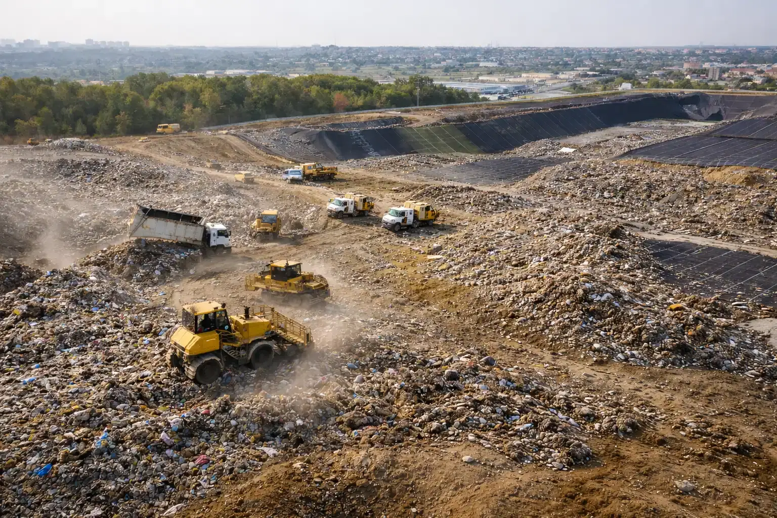 Waste Management & Landfills Waste Management & Landfills - Measure waste volumes, track landfill cells, and generate compliance-ready reports. - Aerial survey and drone mapping solution